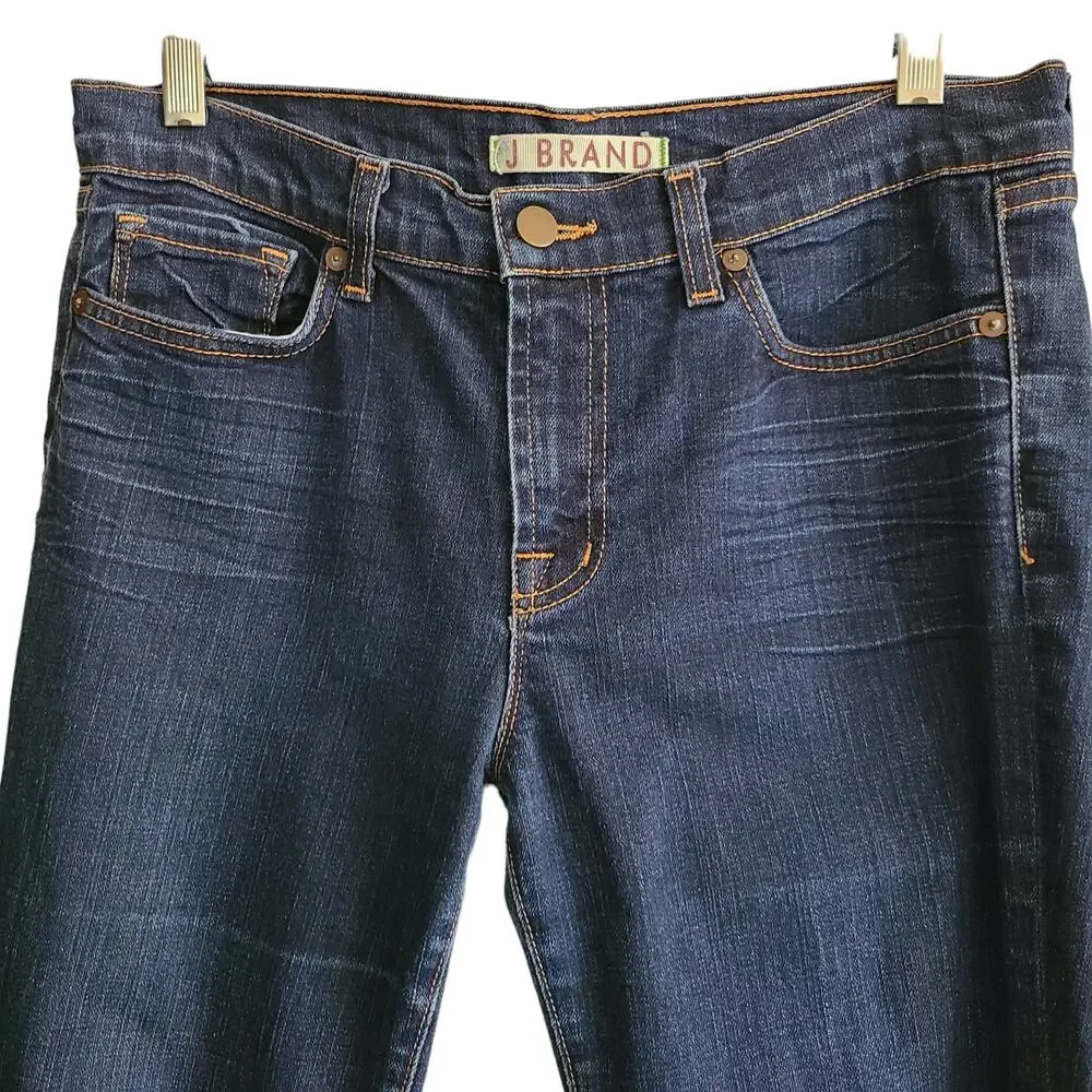J BRAND Boot Cut Stretch Jeans Cut 535‎  Wash:  805 Ink Women's 29 TALL